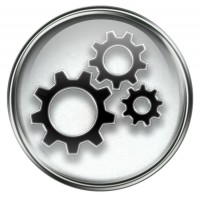 image of gears to represent the internal workings