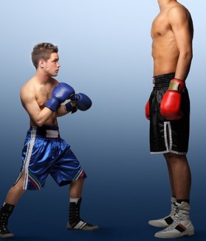 Picture of small boxer to illustrate how SEO helps small brands compete